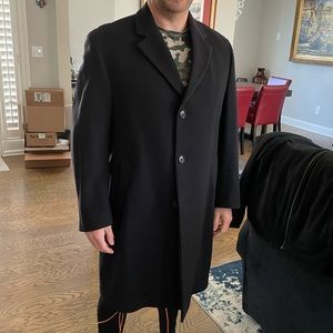 Black trench coat